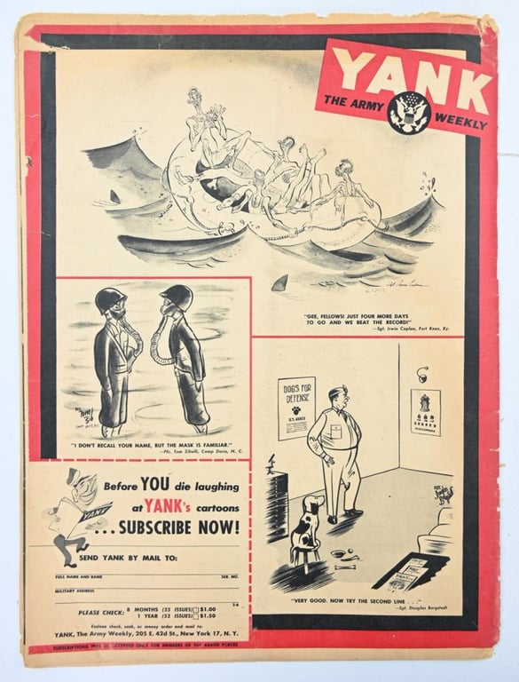 US WW2 Yank Magazine July 30, 1943