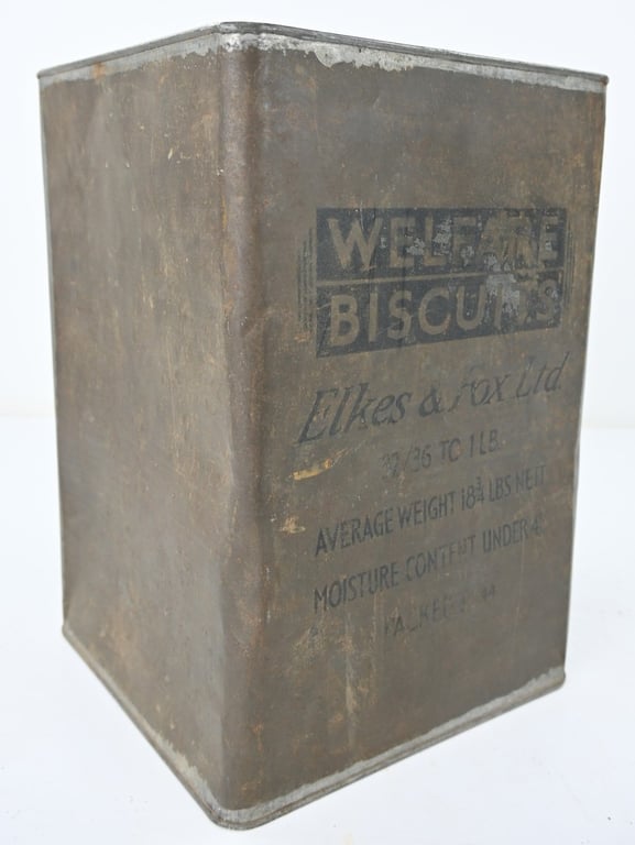 British WW2 Ration Box of Biscuits