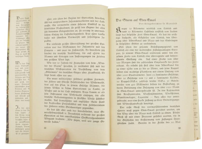 German Book 'Über Schlachtfelder vorwärts!'