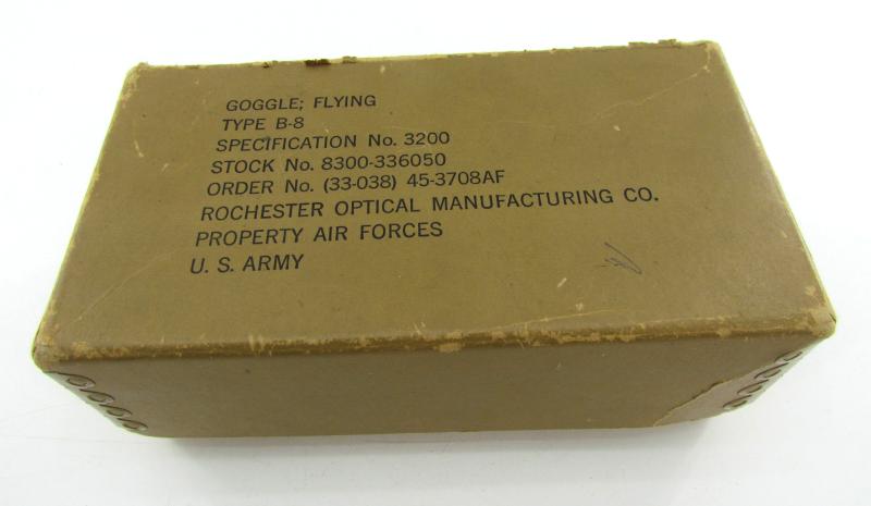 US WWII Polaroid Flying Goggles Type B-8