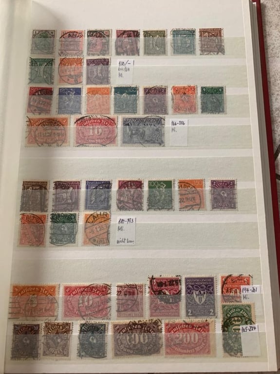 Stamp Album Number One With Content