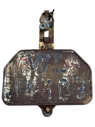 Luftwaffe License Plate for Motorcycle