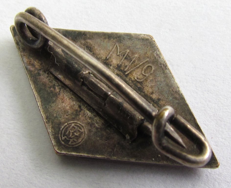 Hitler Youth Membership Pin by RZM M1/9