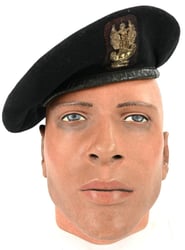 Polish WW2 Armoured Division Black Officer Beret 1942