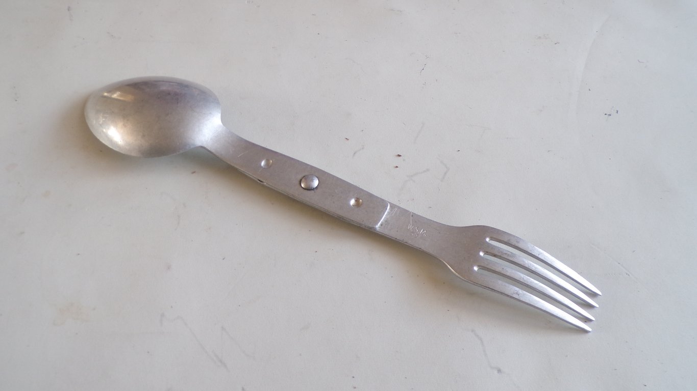 Wehrmacht Alu Folding Spork (Goffel) - WSM 39
