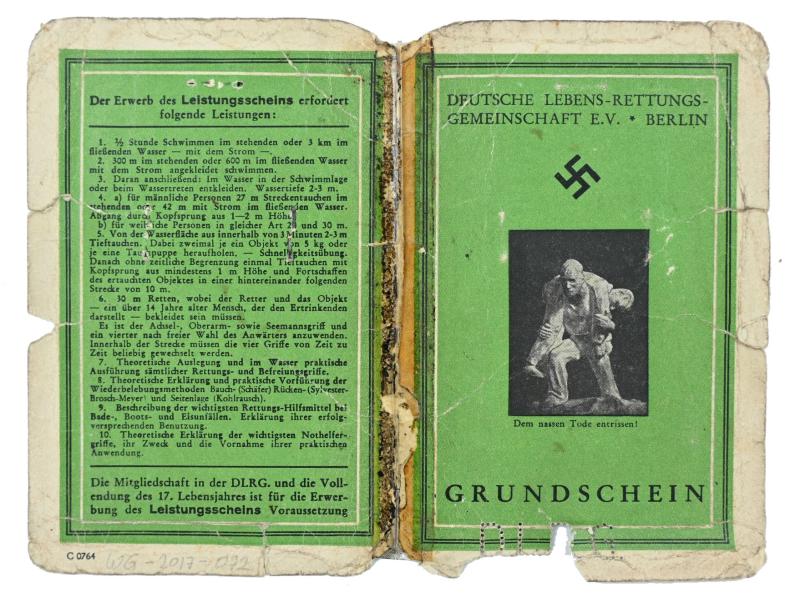 German DRLG Memberpass / Certificate