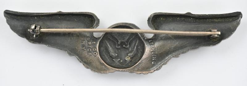 USAAF WW2 Aircrew Wings 'A.E. Co. Utica NY'