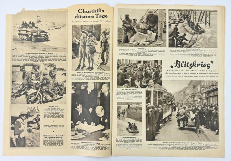 German Magazine kölnische illustrierte zeitung April 1941