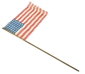 US WW2 48 Star Stars & Stripes National...
