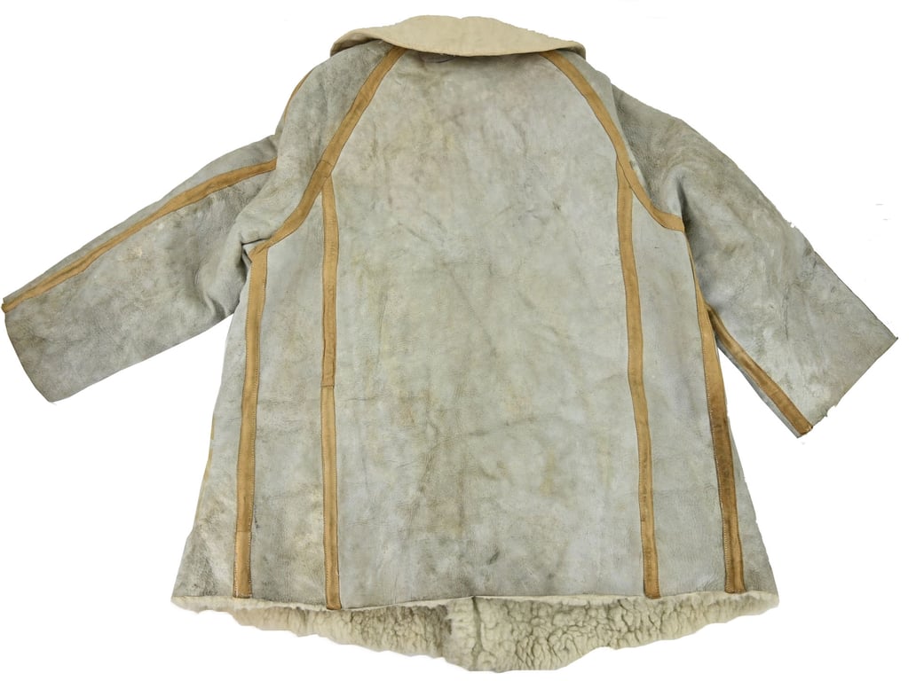German Luftwaffe Winter Fur Sheepskin Jacket