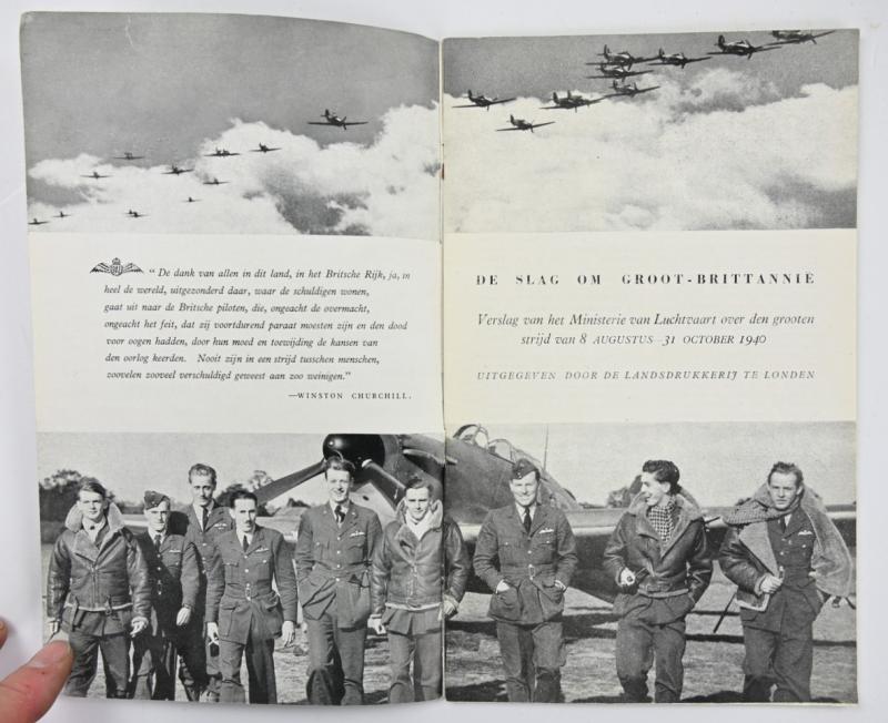 Allied WW2 (Dutch) Booklet 'Battle of Britain'