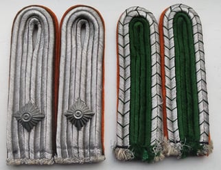 WWII German police shoulder boards