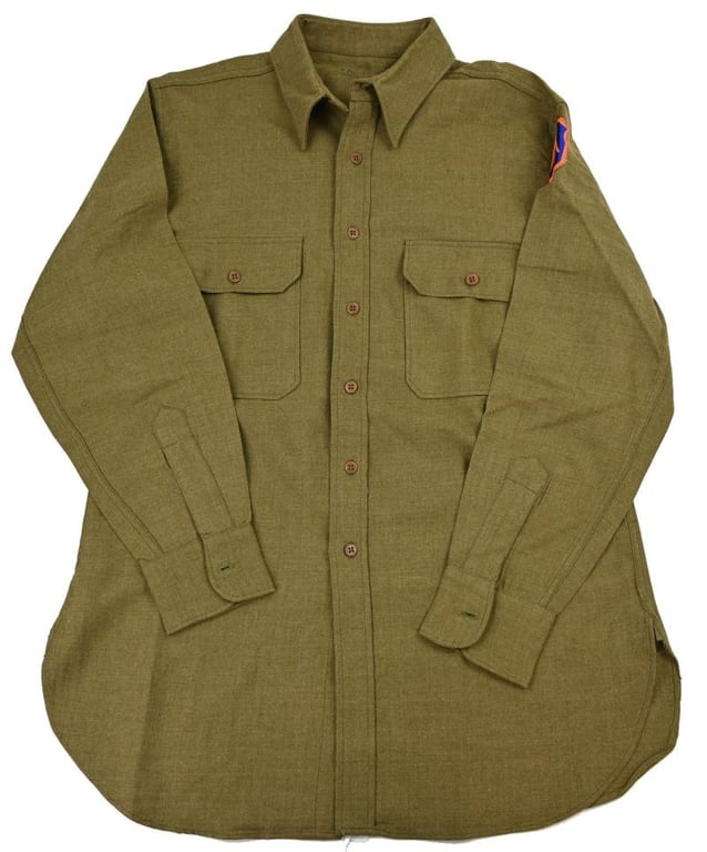 US WW2 Wool Shirt 98th Infantry Division