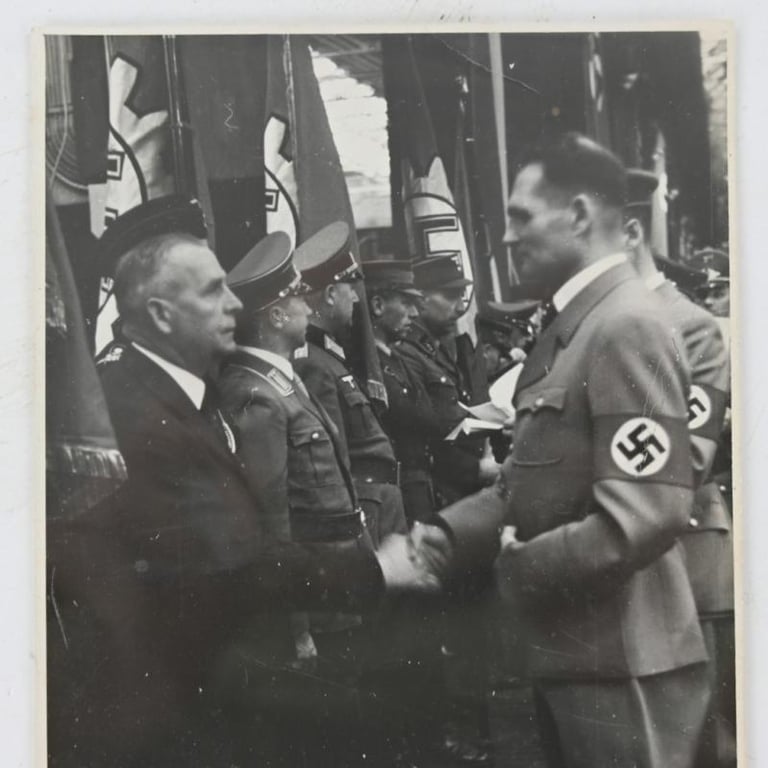 German Picture Rudolf Hess Augsburg 1941