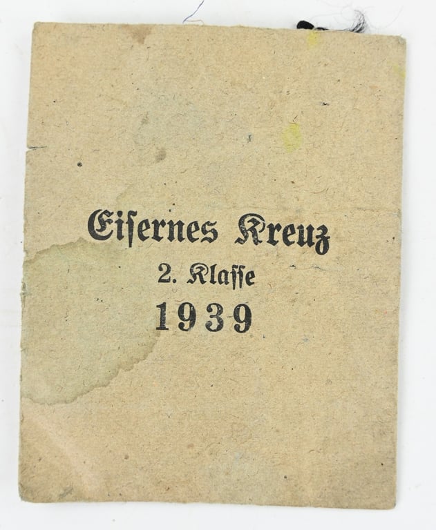 German Iron Cross 2nd Class with Pouch