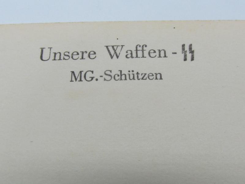 Postcard : Unsere Waffen-SS
