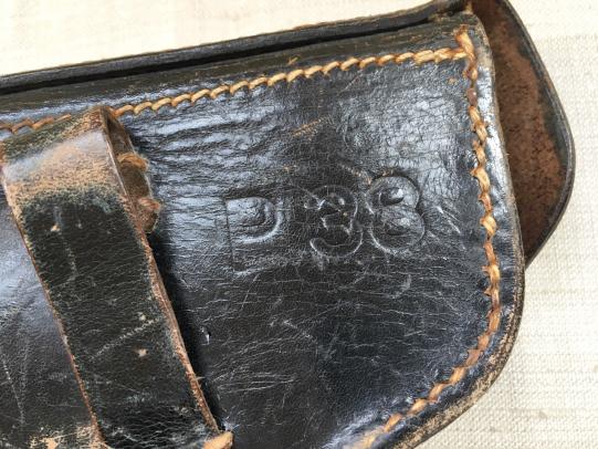 WH (Heer)/Waffen-SS P38 Leather Holster