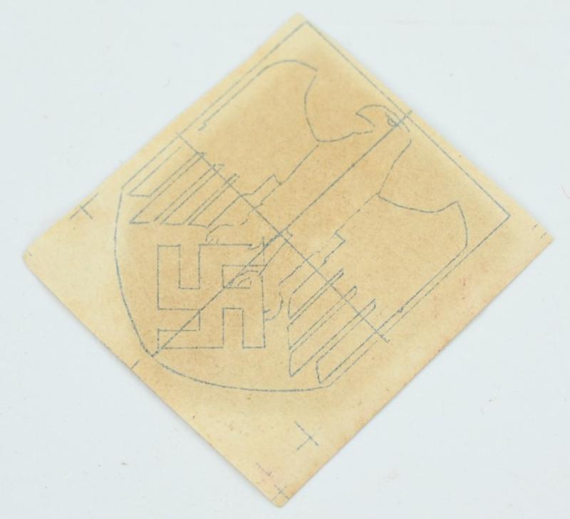 German Wehrmacht Heer Helmet Decal