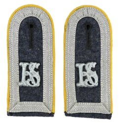 German LW NCO Kriegsschule Shoulderboards