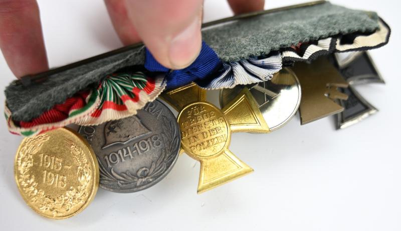 German Polizei 6-Piece Medalbar
