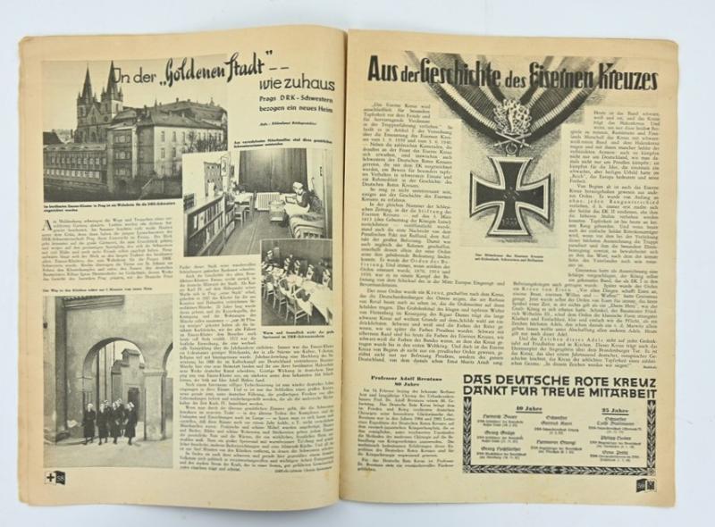 German 'Das Deutsche Rotes Kreuz' Magazine 1943