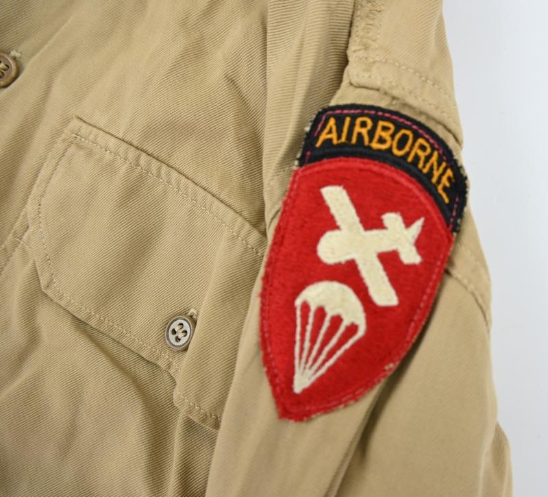US WW2 Enlisted Men Shirt Airborne Command