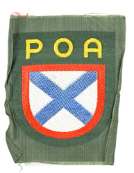 German WH 'Russian POA' Volunteer Sleeve Shield