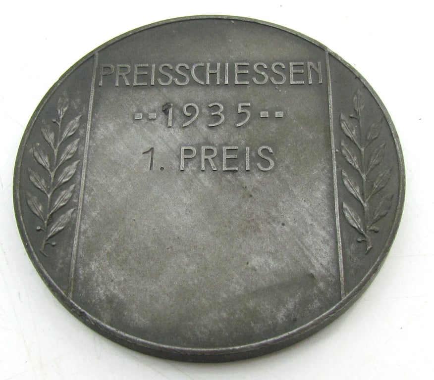 Pack Geschütz Preisschiessen 1935 medal (1. Preis)