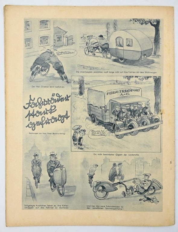 German Magazine 'Die Neue Gartenlaube' 2 October 1940