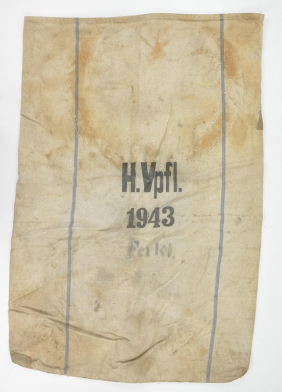 German WH Hvpl Bag 1943