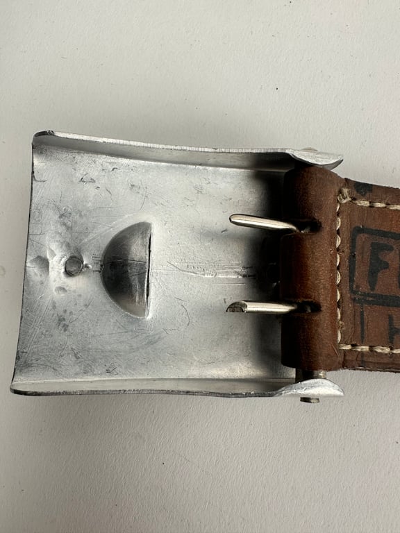 Alu. Luftwaffe buckle "mint" with a tab