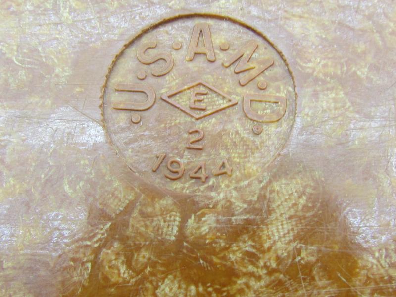 US WWII Medical Departmend Food Plate