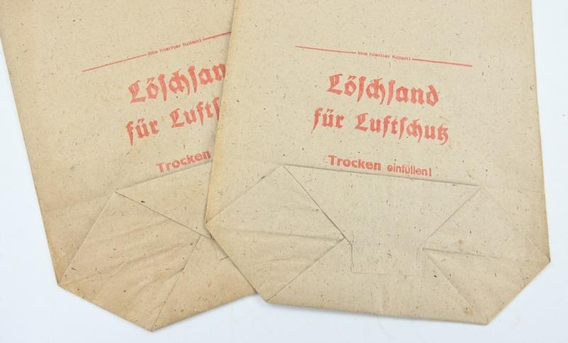 German LS Air Defence Paper Sand Bags