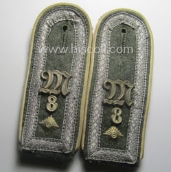 Superb, pair of neatly 'cyphered', so-called: 'M41- (ie....