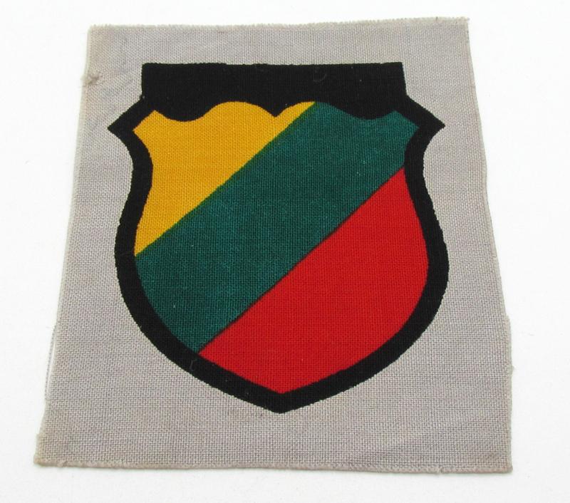Wehrmacht ( Heer ) Printed 'Lithuanian' Volunteer Sleeve