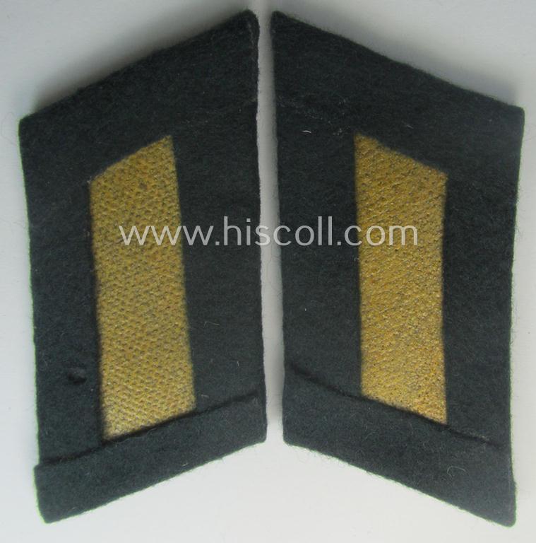 Pair of WH (Heeres) officers'-type collar-tabs: 'Offizier der Kavallerie o. Aufkl.-Trpn.'