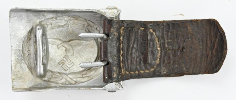 German LW Beltbuckle with Tab 'E.Schneider'
