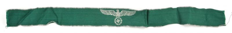 German Third Reich Customs Cufftitle