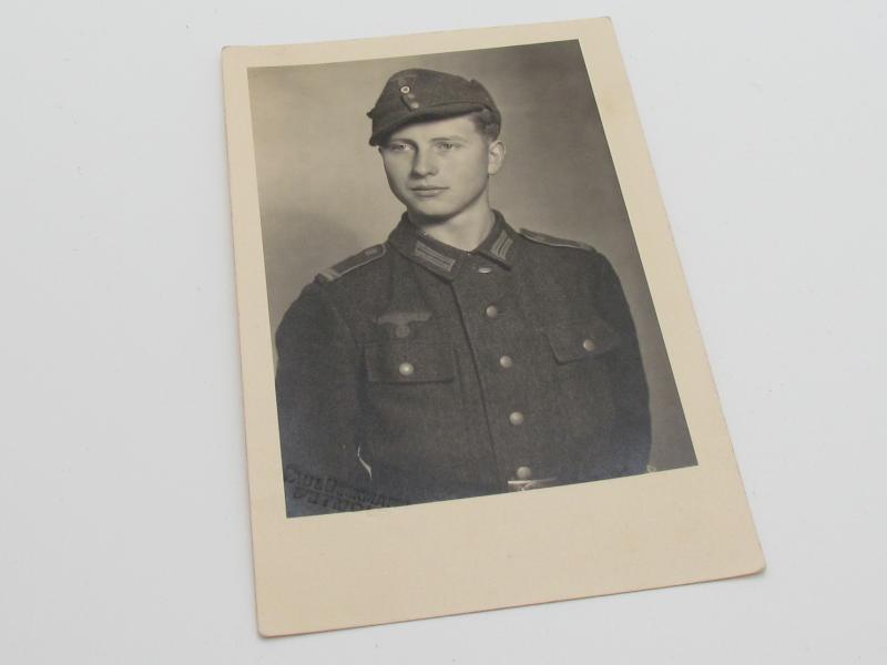 Portrait Photo of a Wehrmacht Soldier