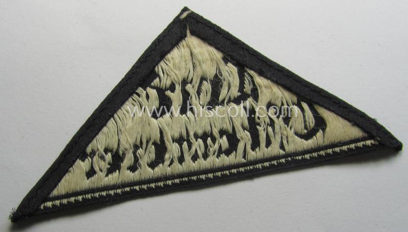 'HJ' ('Hitlerjugend') ie. 'BDM' ('Bund Deutscher Mädel'-) district-triangle (ie. 'Gebietsdreieck') entitled: 'Nord Osthannover'