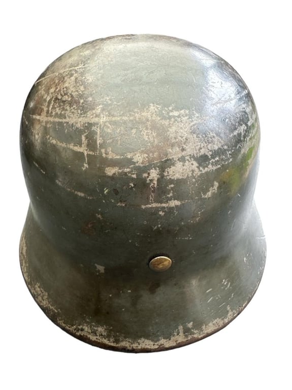Early M35 Luftwaffe DD Helmet With Droop Tail Eagle ET64