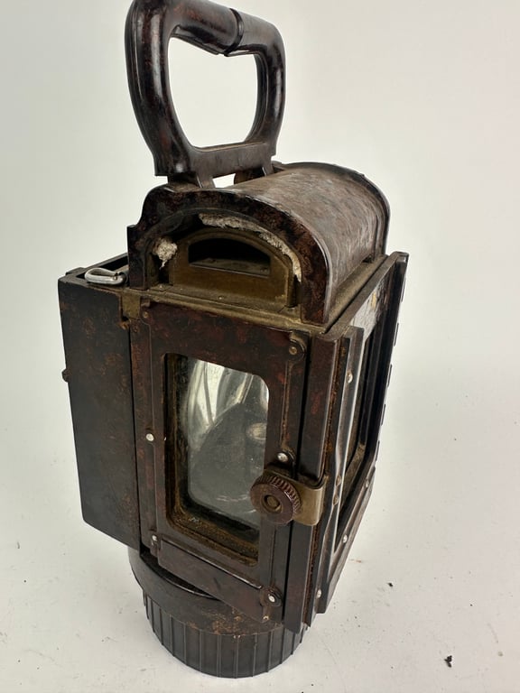 German WWII Bakelite Carbide Bunker Lamp