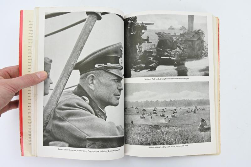 German Book Adolf Hitler 'Mit Hitler im Westen'