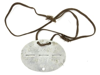 German WH Dog-Tag Reserve Flak Abteilung 262