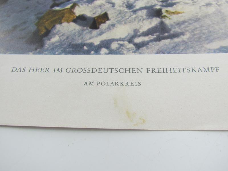 German.Printed Photo,”Das Heer Im Grossdeutschen Freiheitskampf