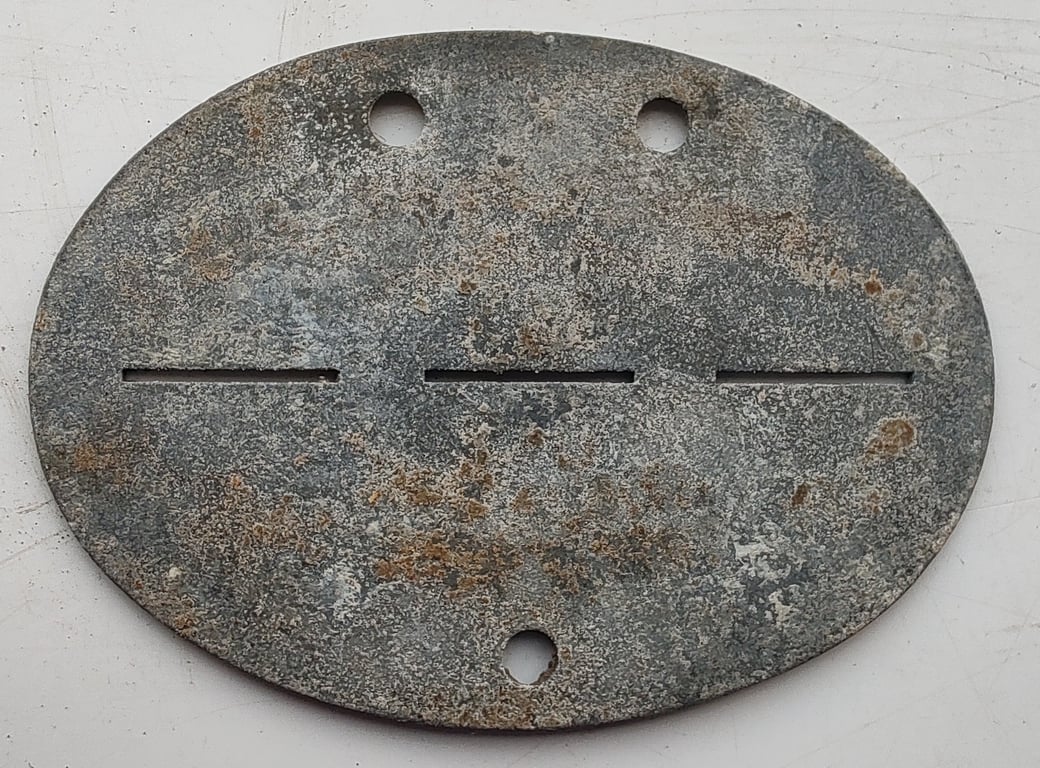 WWII Waffen-SS ID disc to Das Reich