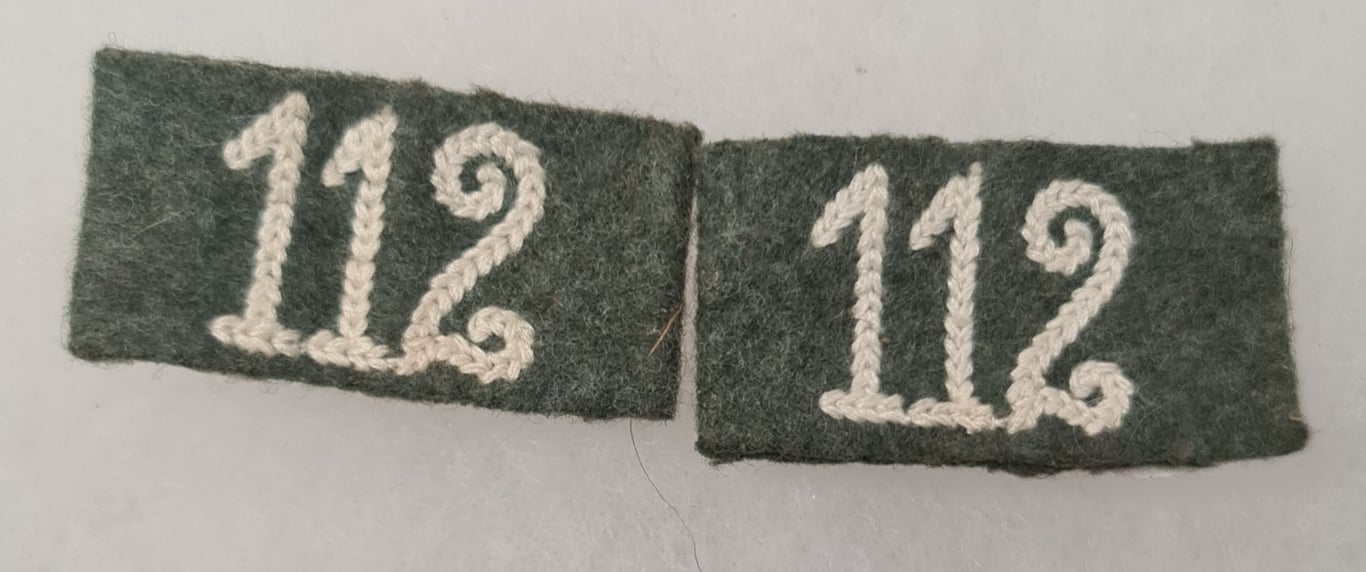 Slip On Cyphers "112 Infantry Regt"