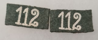 Slip On Cyphers "112 Infantry Regt"