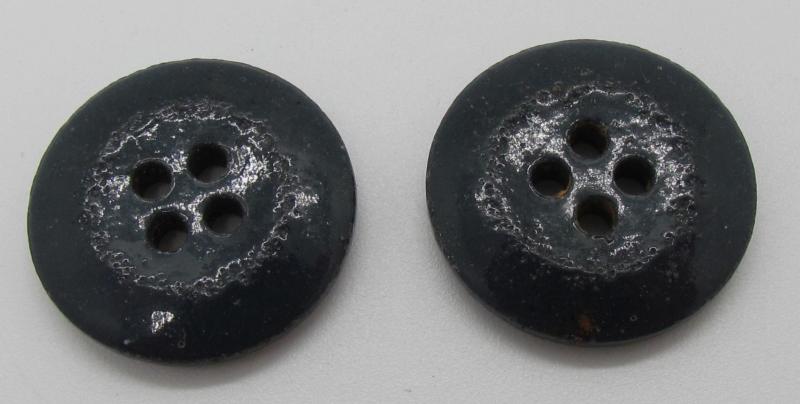 2x Luftwaffe Glass Buttons