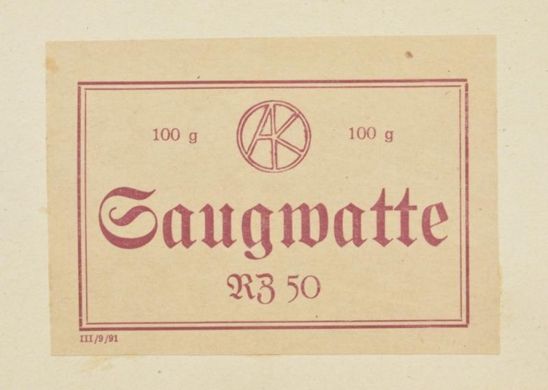 German Medical Cotton Wool
